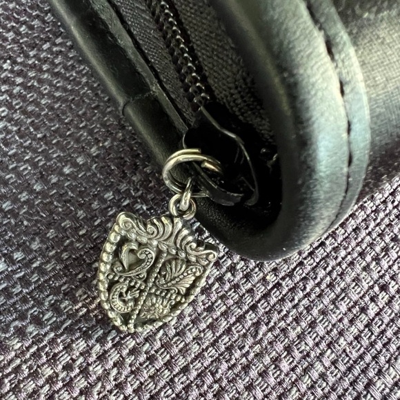 Brighton Planner Agenda Zipper Closure 3 Ring Binder w/Shoulder Straps -vintage! - Picture 12 of 12